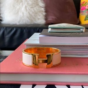 Hermès enamel bracelet
